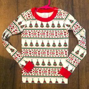 Hanna Andersson Christmas jammies pajamas‎ top